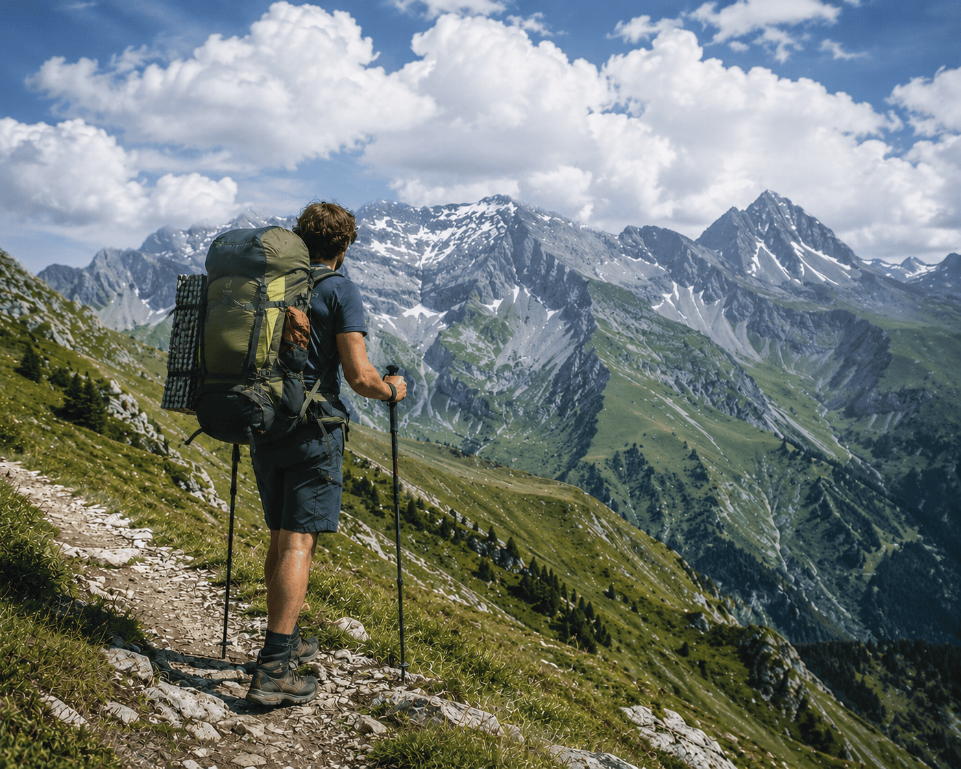 Trek dans les Alpes