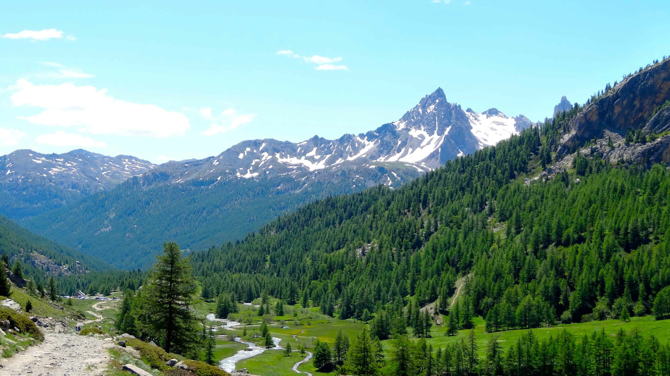 Vallée de la clarée en van Vallée de la clarée en van